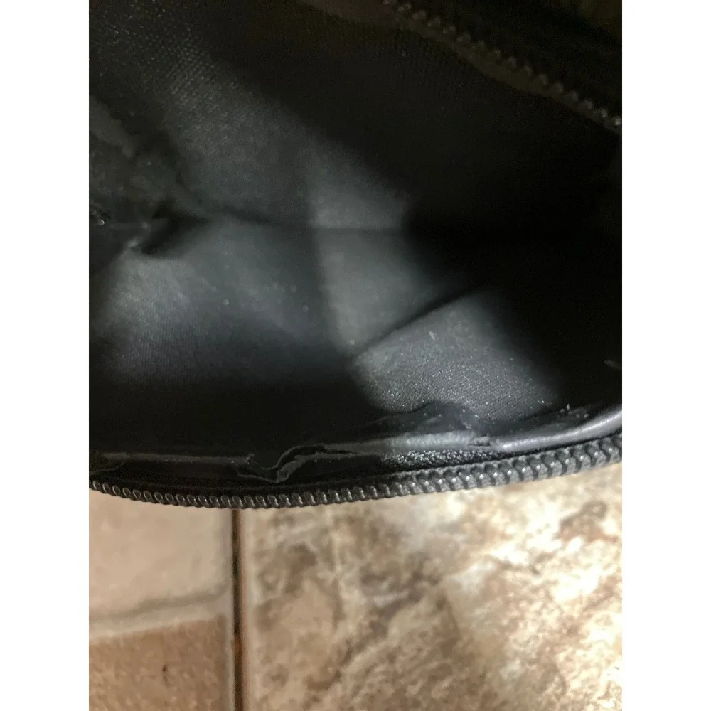 Globus Black Canvas Utility Laptop Bag Multi Pocket Organizer Work Commuter